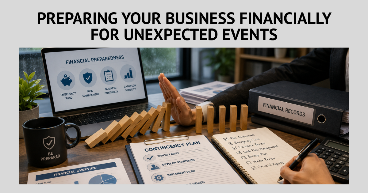 Preparing Your Business Financially for Unexpected Events