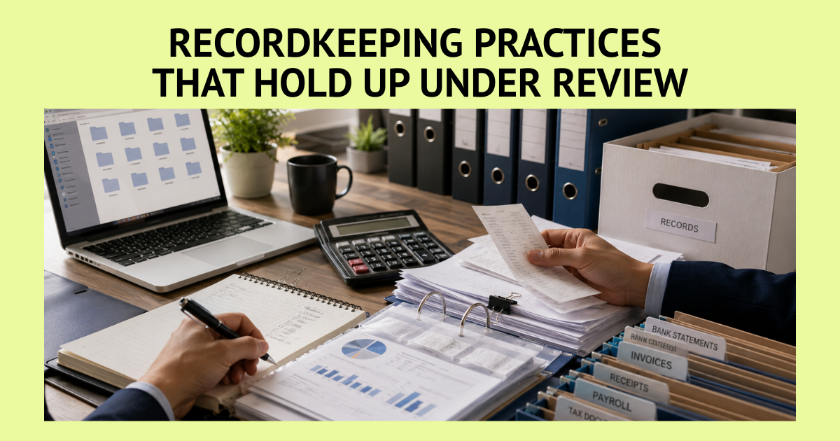 Recordkeeping Practices That Hold Up Under Review