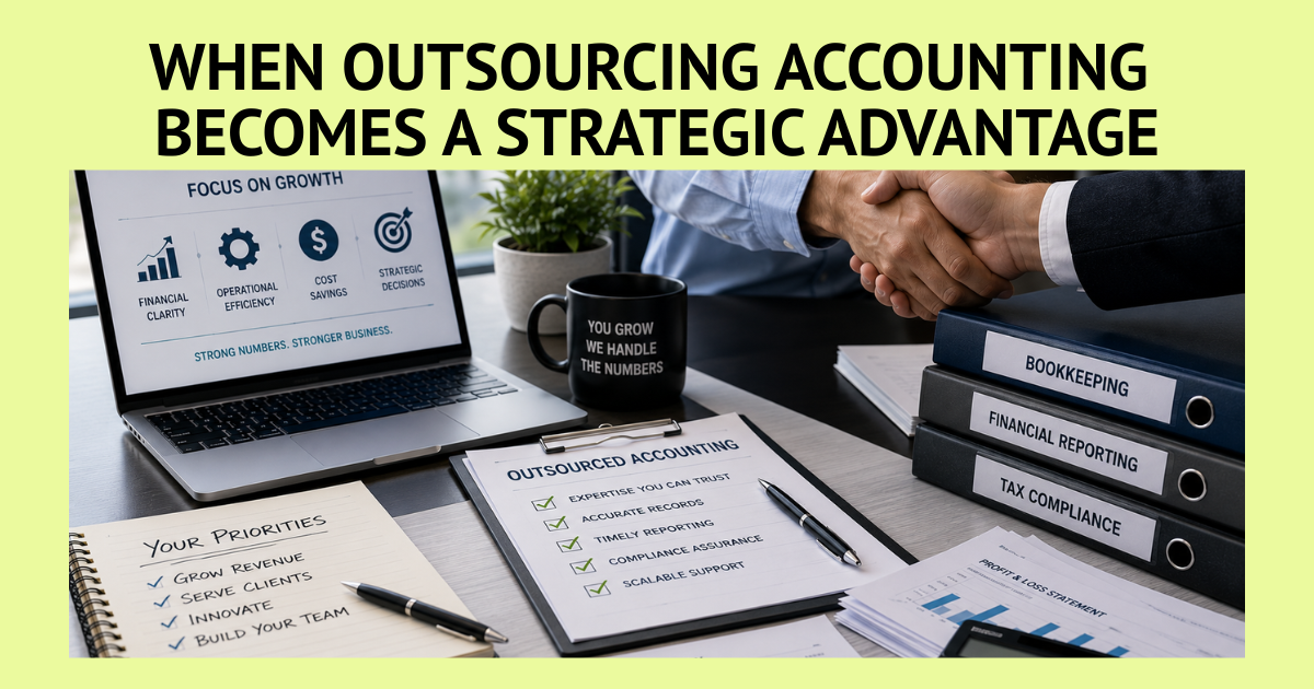 When Outsourcing Accounting Becomes a Strategic Advantage